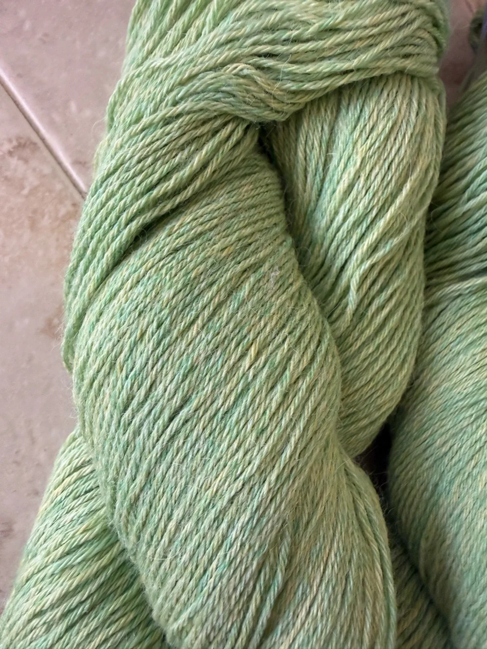 Berroco Ultra Alpaca Fine Knit Yarn - Light Green - Lime Mix